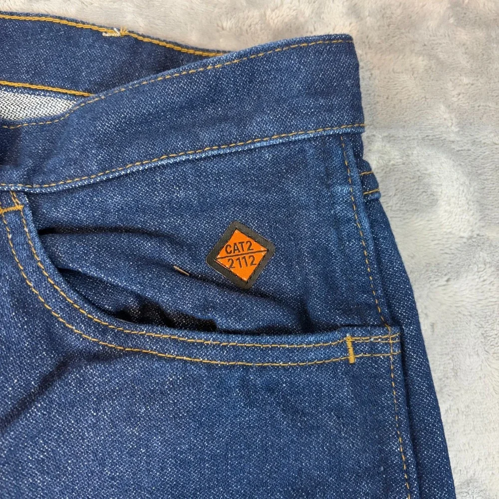 Wrangler 10FR13MWZ FR Flame Resistant 13 Original Fit Jeans Size 34x36 NWT